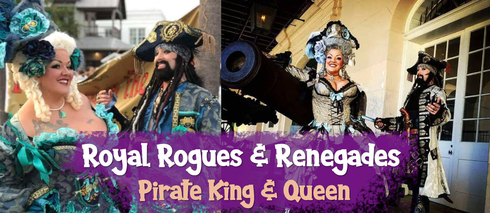 pirate king and queen banner